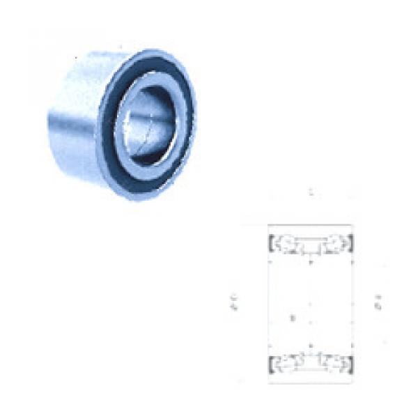 angular contact ball bearing installation PW40800045/44CSHD PFI #1 image