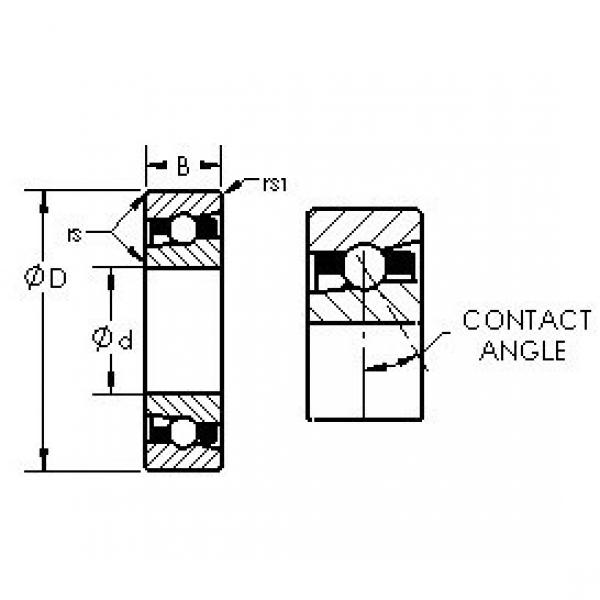 angular contact ball bearing installation H7016C AST #1 image