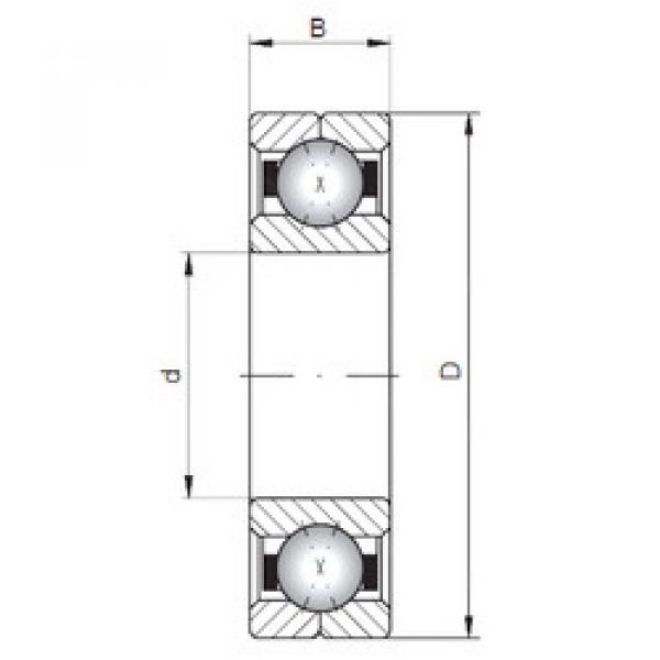 angular contact ball bearing installation Q1007 CX #1 image