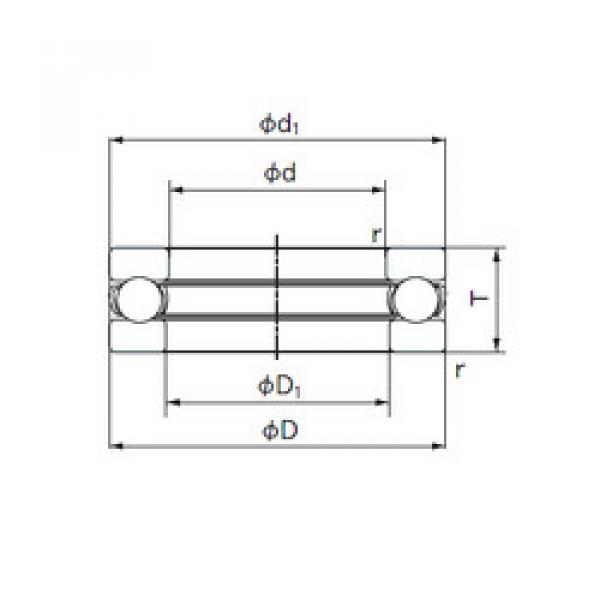 thrust ball bearing applications O-7 NACHI #1 image