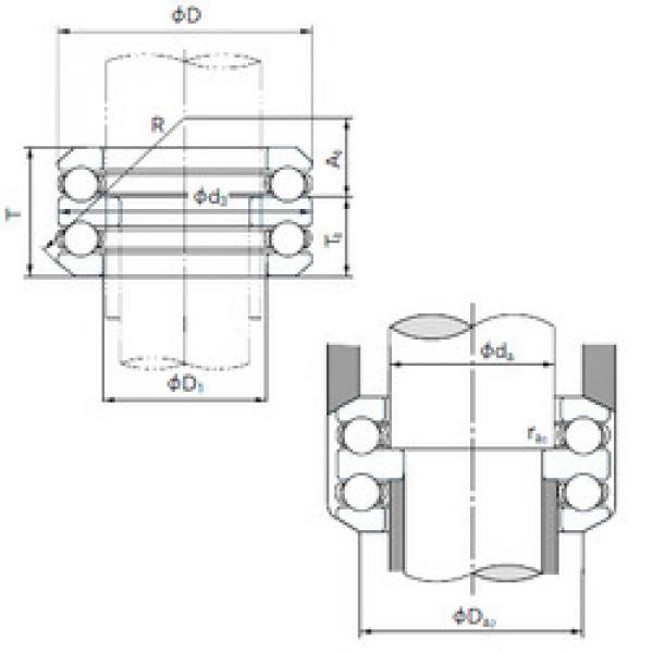 thrust ball bearing applications 54315 NACHI #1 image