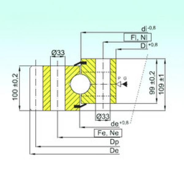 thrust ball bearing applications EB1.50.2130.400-1SPPN ISB #1 image