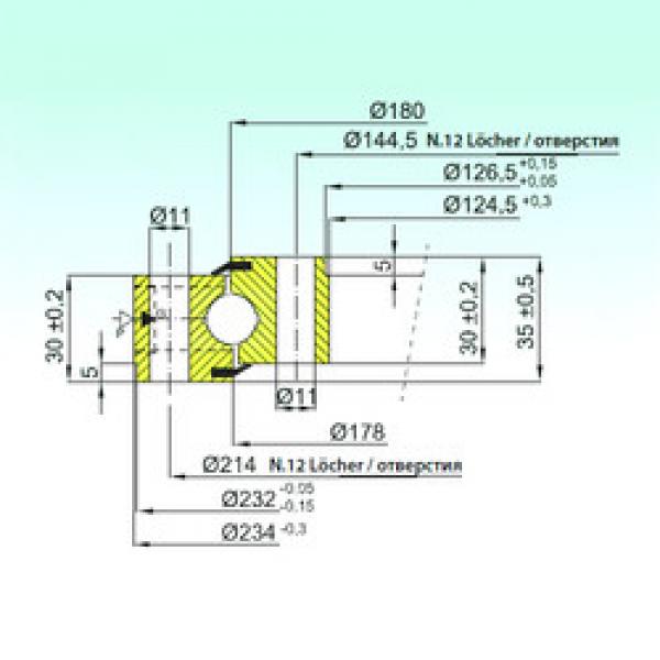 thrust ball bearing applications NB1.14.0179.200-1PPN ISB #1 image