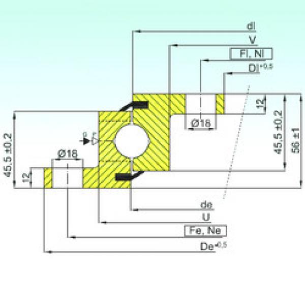 thrust ball bearing applications NBL.20.0844.200-1PPN ISB #1 image