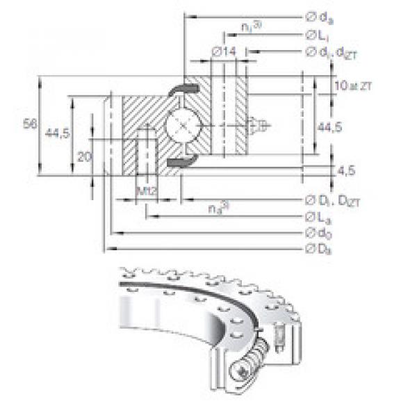 thrust ball bearing applications VSA 20 0844 N INA #1 image