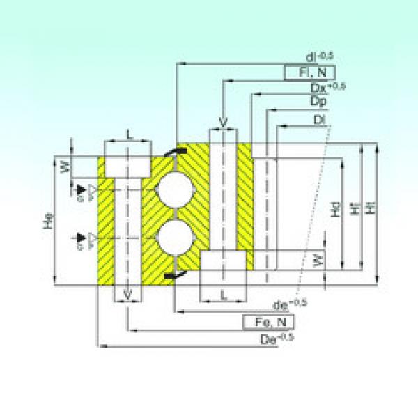 thrust ball bearing applications ZB2.30.1613.200-1SPPN ISB #1 image