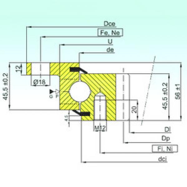 thrust ball bearing applications ZBL.20.0314.201-2SPTN ISB #1 image