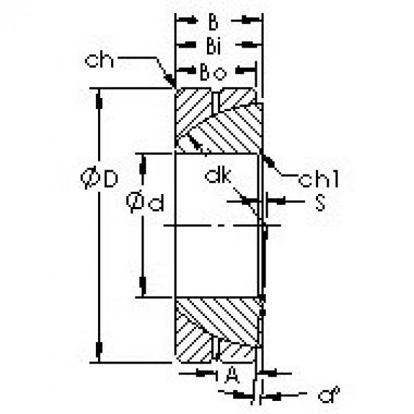 plain bushings bearings GAC55S AST #1 image