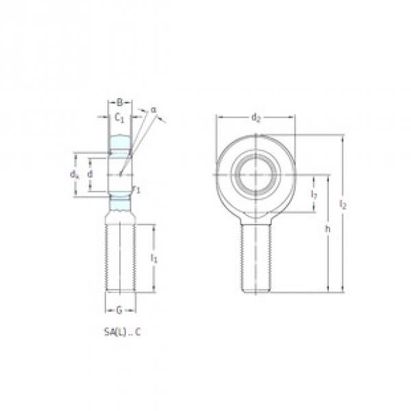 plain bearing lubrication SA8C SKF #5 image