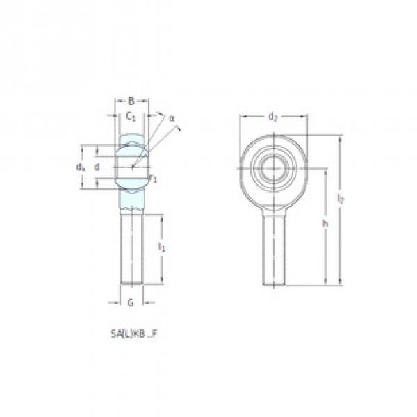 plain bearing lubrication SAKB16F SKF #5 image