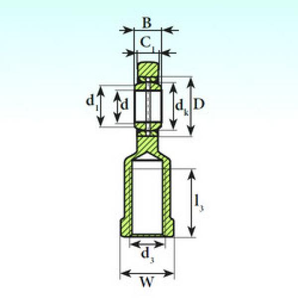 plain bearing lubrication SI 25 ES 2RS ISB #5 image
