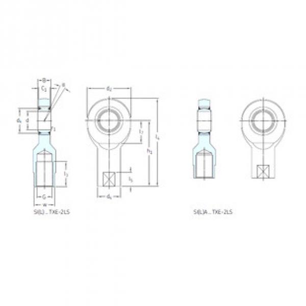 plain bearing lubrication SIA60TXE-2LS SKF #5 image