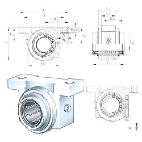 Bearing housed units KGBS20-PP-AS INA #1 image