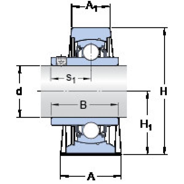 Bearing housed units SY 20 TF/VA228 SKF #1 image