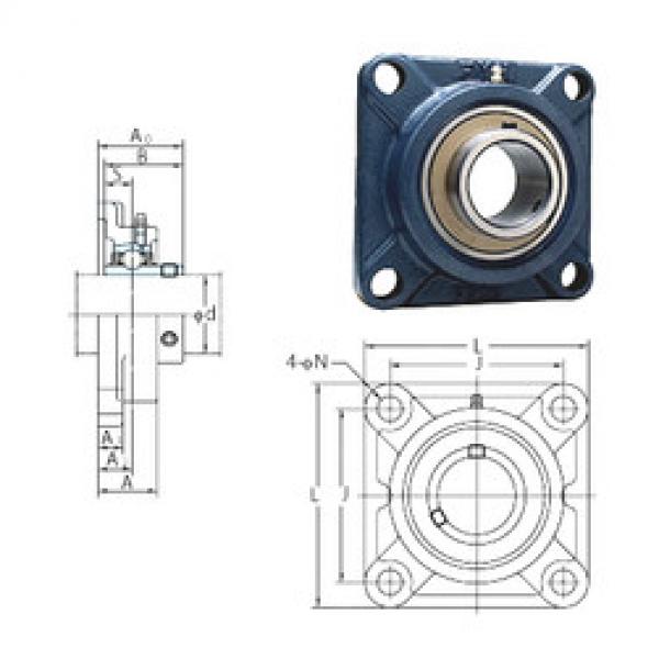 Bearing housed units UCF205-16 FYH #1 image