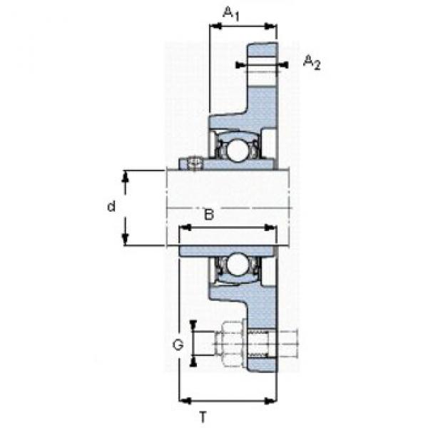 Bearing housed units YAR 204-2FW/VA228 SKF #1 image