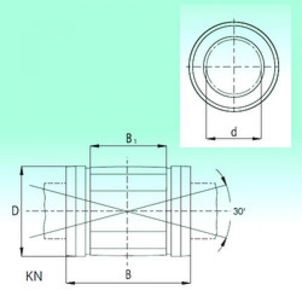 linear bearing shaft KN2558-PP NBS #1 image