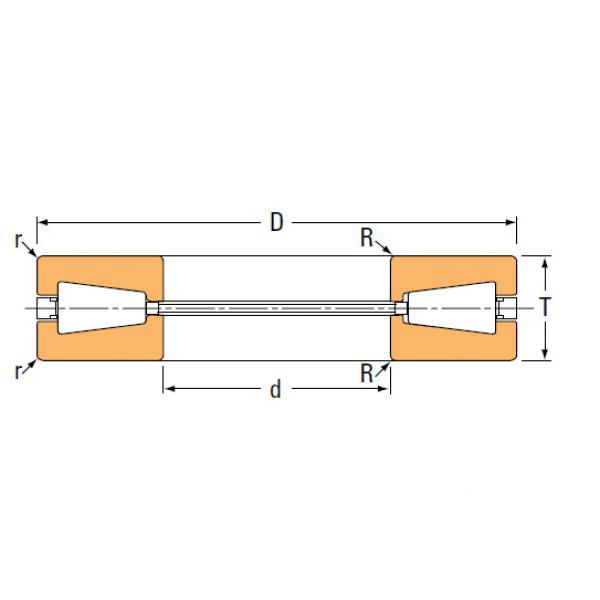 TTVS TTSP TTC TTCS TTCL  thrust BEARINGS F-3094-C Machined #1 image