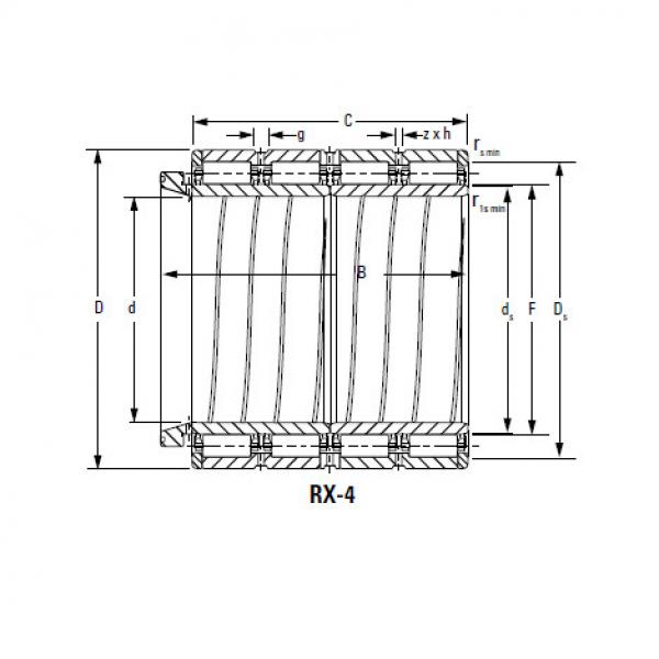 Four-Row Cylindrical Roller Bearings 180ARVSL1527 202RYSL1527 #1 image