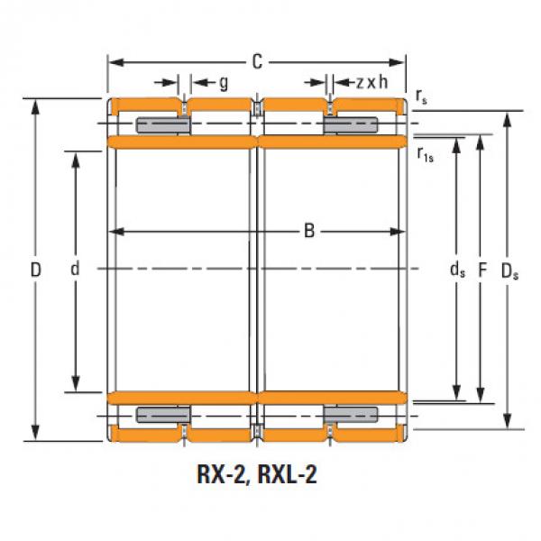 cylindrical roller bearing inner ring outer assembly 200arvsl1545 222rysl1545 #4 image