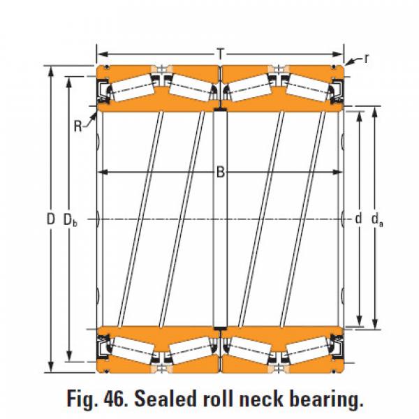 Timken Sealed roll neck Bearings Bore seal 217 O-ring #1 image
