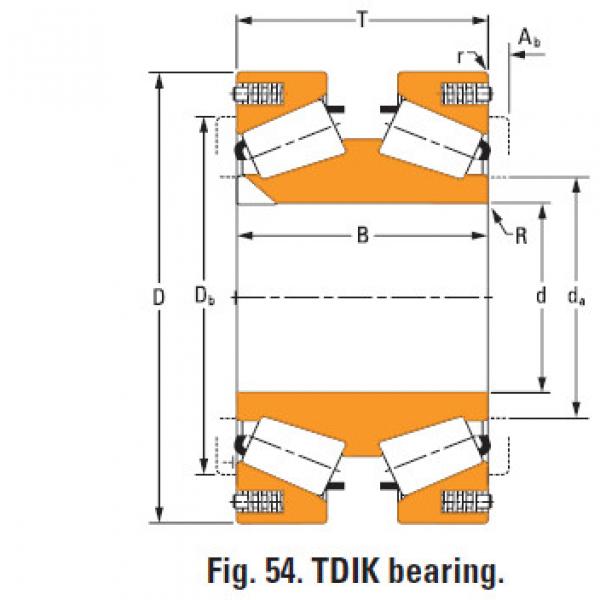 tdik thrust tapered roller bearings nP452357 nP567439 #1 image