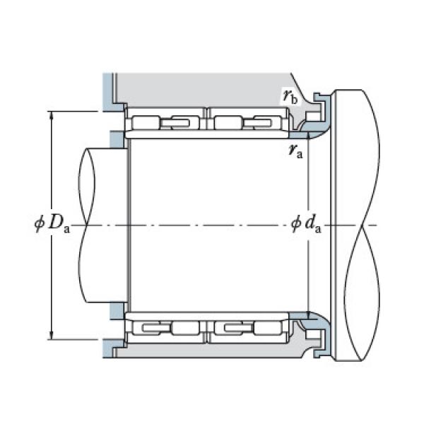 FOUR ROW CYLINDRICAL ROLLER BEARINGS NSK 180RV2602 #4 image