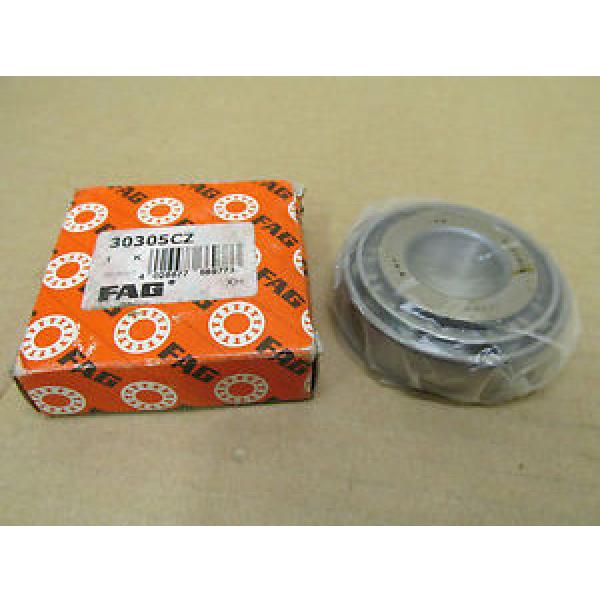 NIB FAG 30305CZ SET TAPERED ROLLER BEARING CONE &amp; CUP 30305 CZ 25 mm 62 mm OD #5 image