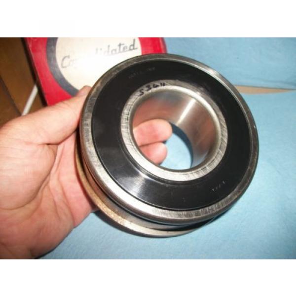 FAG New Single Row sealed Ball Bearing with snap ring.has surface rust. new #3 image
