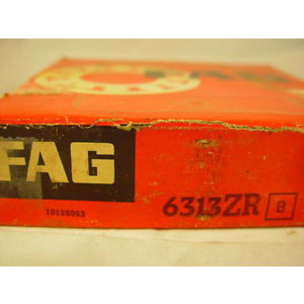 Fag 6313ZR Radial Bearing 65mm ID, 140mm OD, 33mm Width #5 image