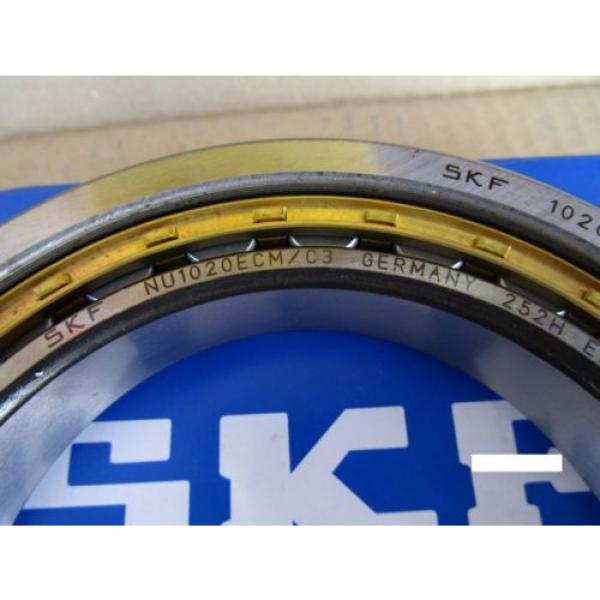 SKF NU 1020 ECM C3, NU1020 ECM  Cylindrical Roller Bearing (=2 FAG,KOYO,NTN,NSK) #4 image