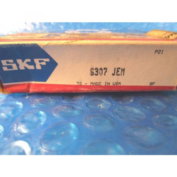 SKF 6307 JEM, C3 Deep Groove Roller Bearing (NTN, NSK, FAG Fafnir, Timken 307K) #2 image