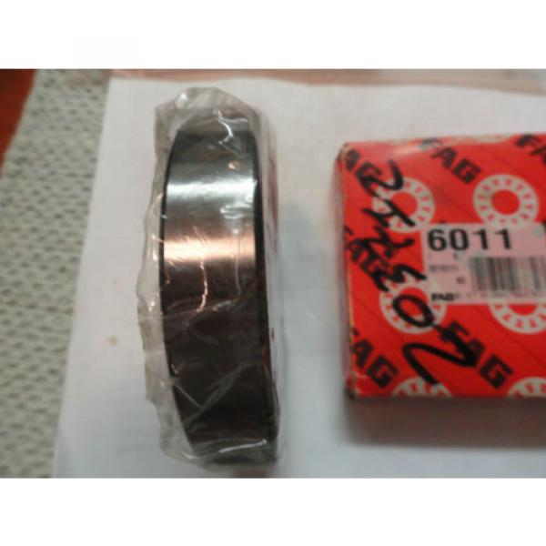 FAG 6011 Deep Groove Unshielded Bearing, 55MM X 90MM X 18MM #5 image