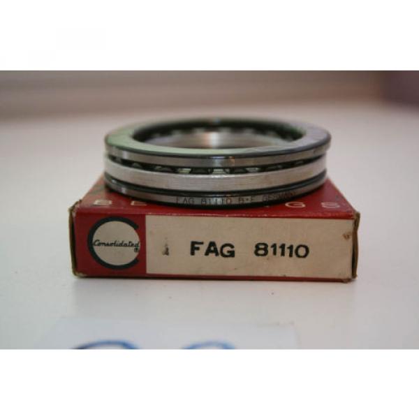 &#034;NEW  OLD&#034; Consolidated / FAG  Thrust Ball Bearing 81110 #5 image