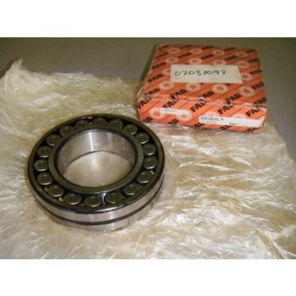 FAG 22218EAS.M Spherical USA Roller Bearing, Brass Cage, Straight Bore #1 image