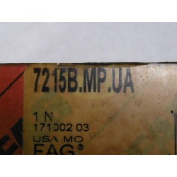 Fag 7215B.MP.UA Angular Contact Bearing ! NEW ! #5 image