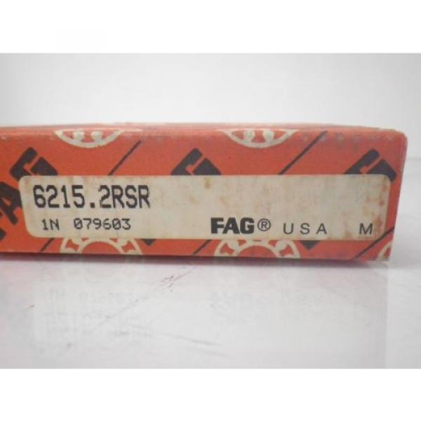 FAG 6215 2RSR deep grove ball bearing *NEW IN BOX* #3 image