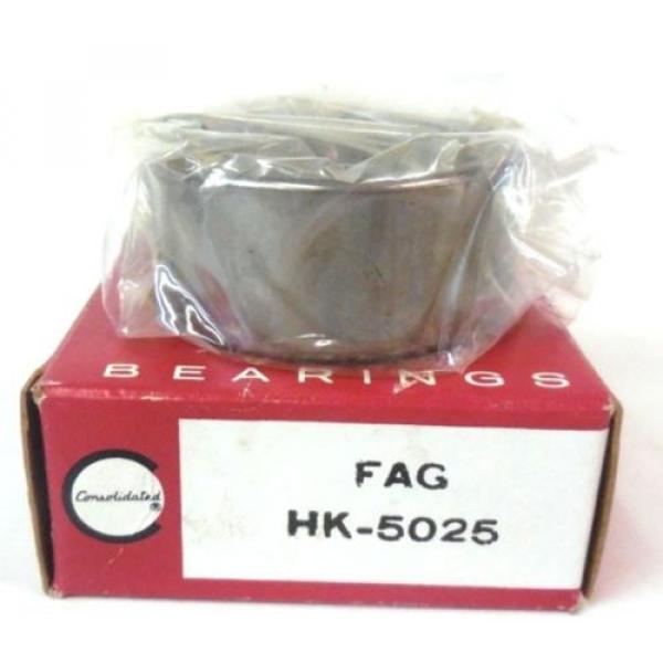 CONSOLIDATED PRECISION NTN JAPAN BEARING, FAG HK-5025, NEW IN BOX #1 image