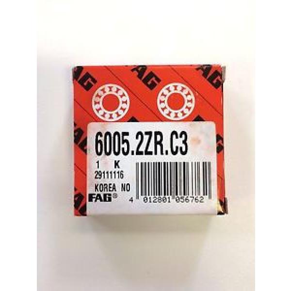 6005 2Z C3 (6005 ZZ C3) FAG BRAND - NEW IN BOX - FREE SHIPPING FOR 5 OR MORE PCS #5 image