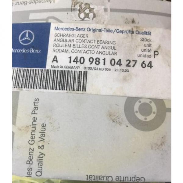 New Genuine Mercedes FAG Wheel Bearing 140 981 04 27 64 1998-02 E430 #5 image