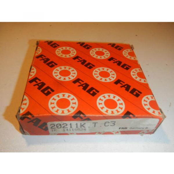 FAG Bearing / type: 20211K.T.C3 / Storage of tons of / new in original package #3 image