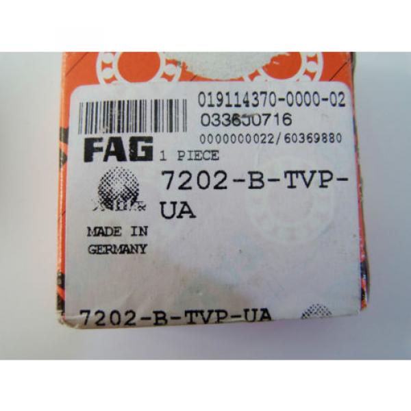 Fag x-life 7202-B-TVP-UA Angular Contact Ball Bearing #5 image