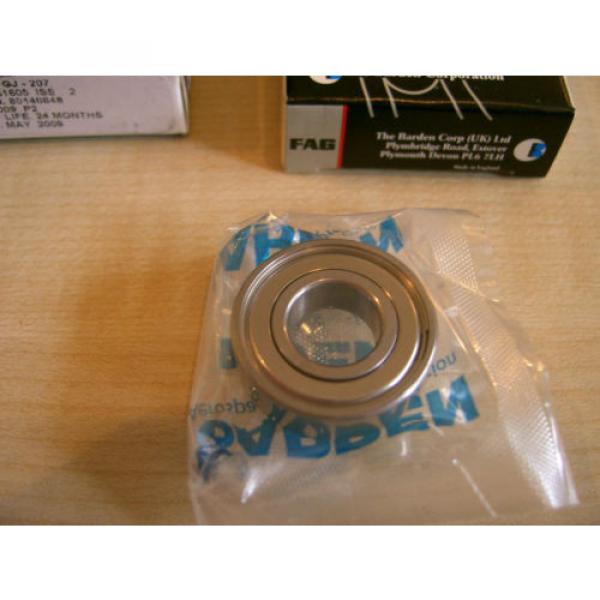 FAG Aerospace Super Precision bearing: SR8SS5 Imperial deep groove shielded NOS #5 image