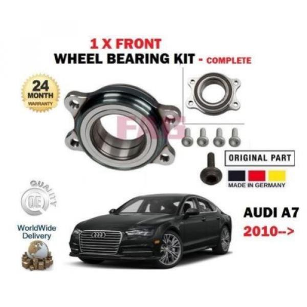 FOR AUDI A7 + S7 RS7 TDI TFSI QUATTRO 2010 &gt;NEW FAG 1 X FRONT WHEEL BEARING KIT #4 image