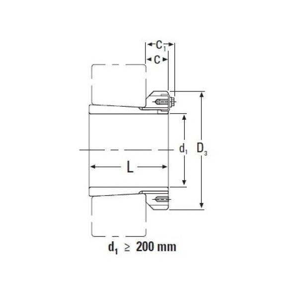 Timken TAPERED ROLLER BEARINGS H3272     #2 image