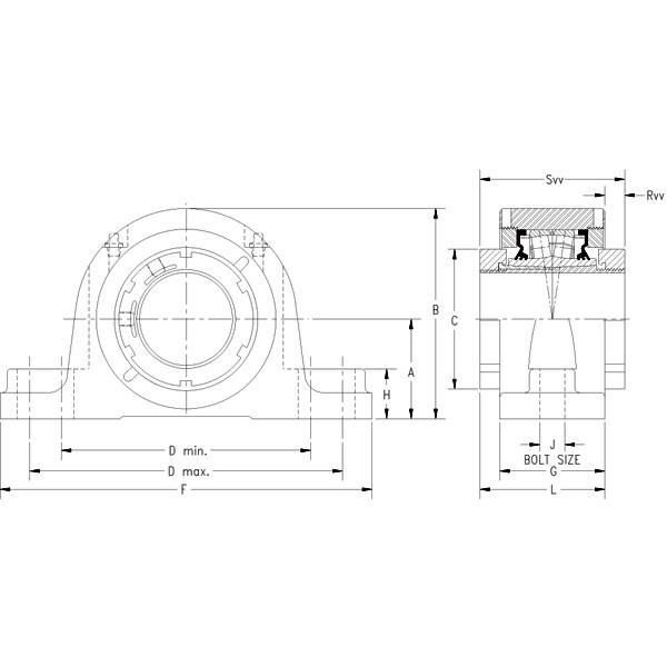 Timken TAPERED ROLLER QVVP19V303S     #5 image