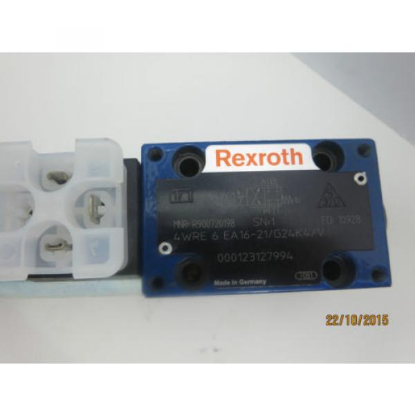 Rexroth 4WRE6EA16-21/G24K4/V Proportional Directional Valve *NEW* #2 image