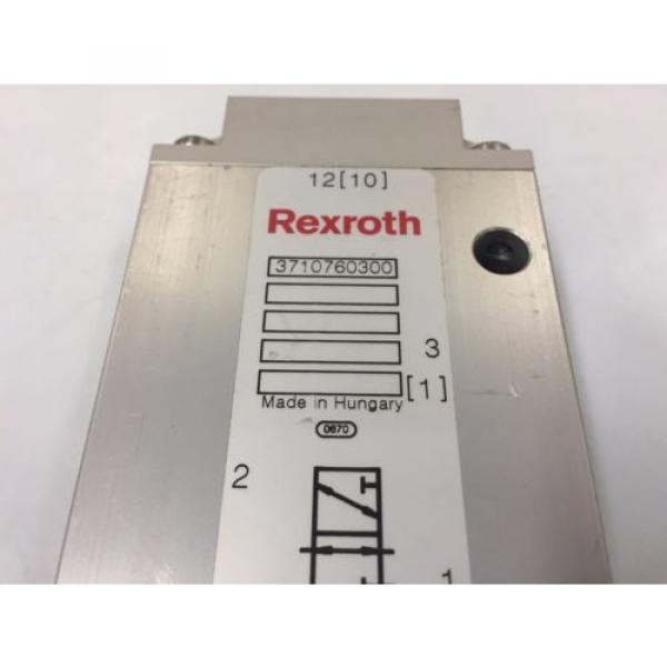 REXROTH 3710760300 3/2-way 1/2 inch  Piloted Air Control Valve #4 image