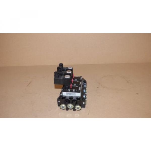 New Rexroth Pneumatic Directional Control Solenoid Valves, Bank Of 3 #3 image