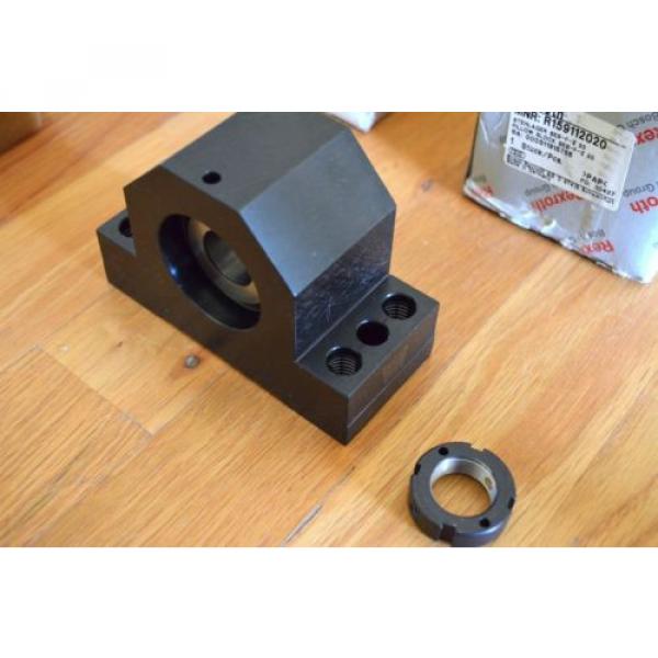 NEW Rexroth R159112020 Ballscrew Fixed End Support Block Bearing 20mm ID - THK #4 image
